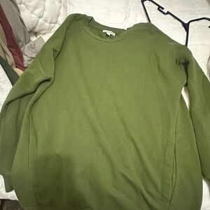 Zenana Outfitters Green Sweater